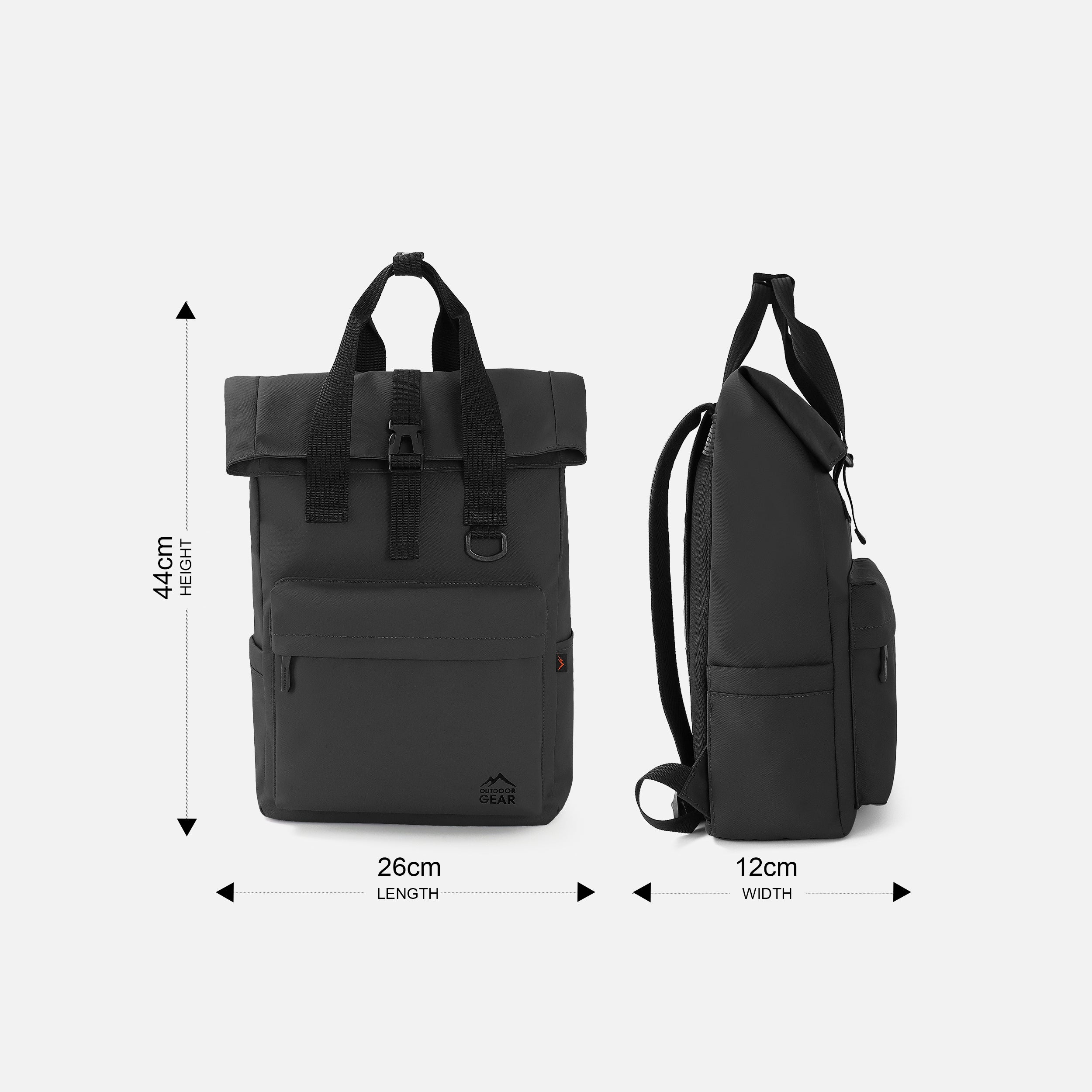 Rolltop Backpack 14L