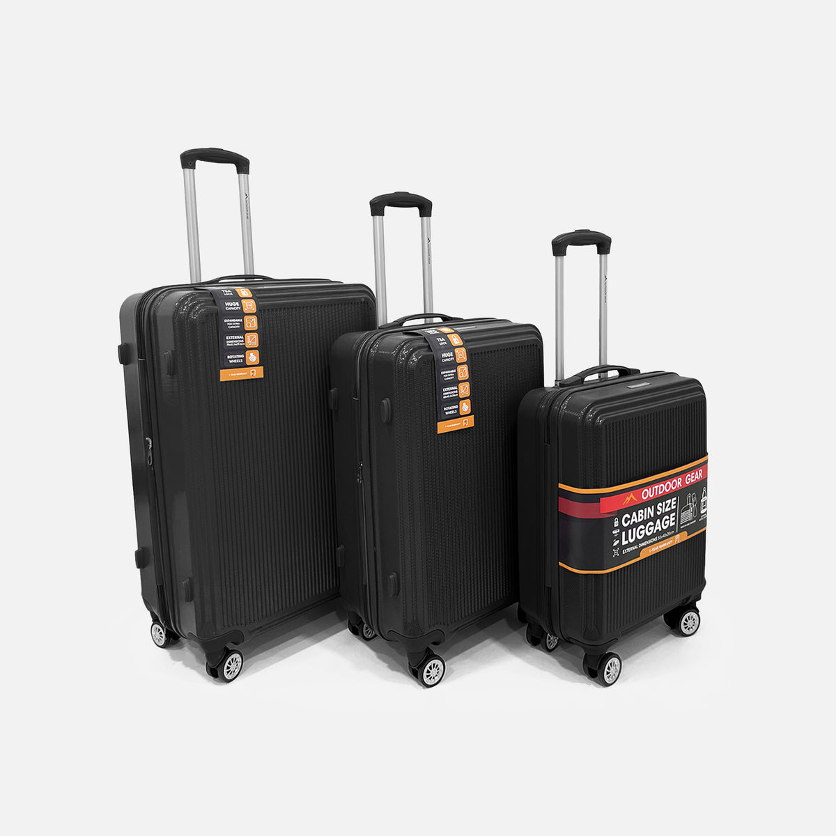 Sirius RPO Luggage 76 + 66 + 55 CM