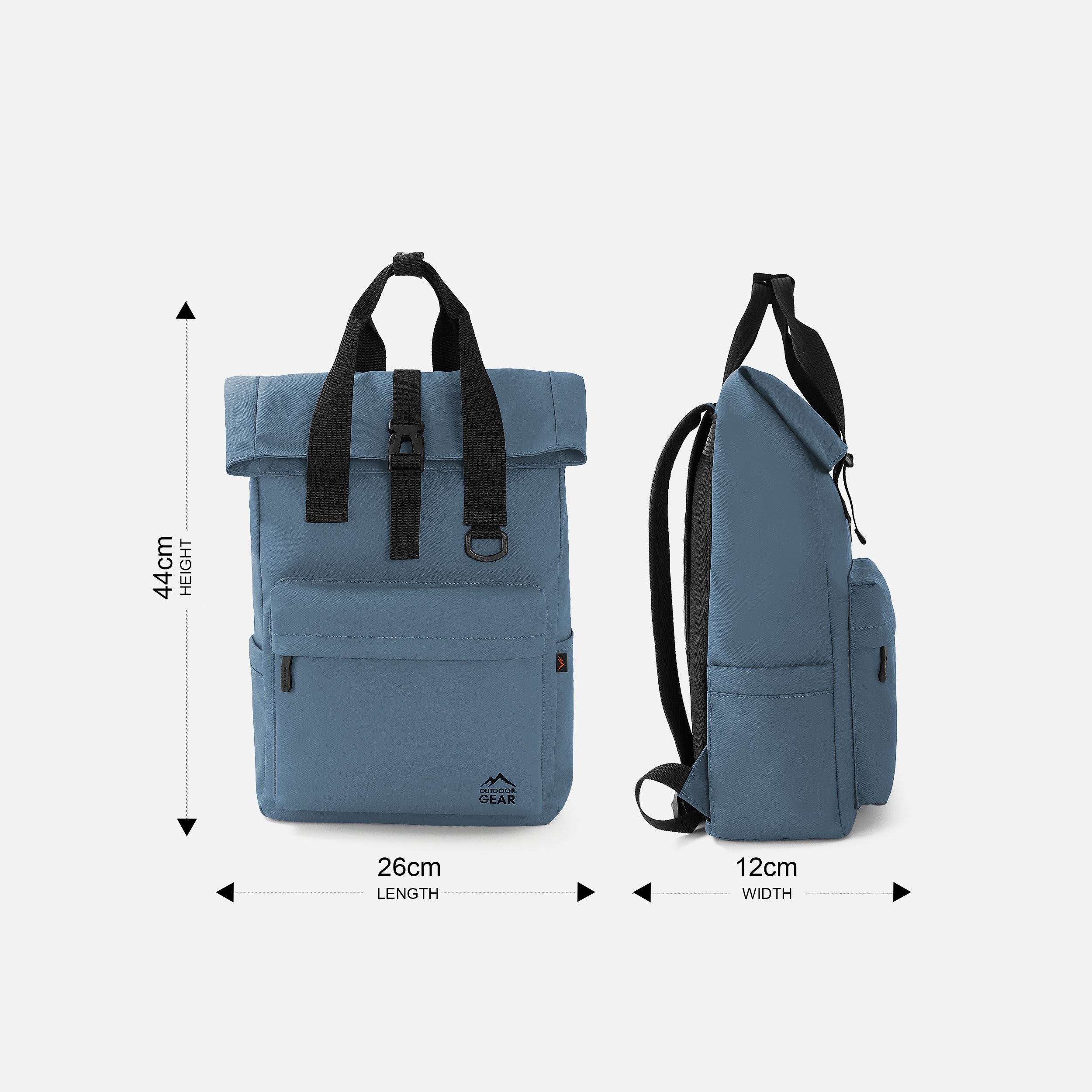 Rolltop Backpack 14L