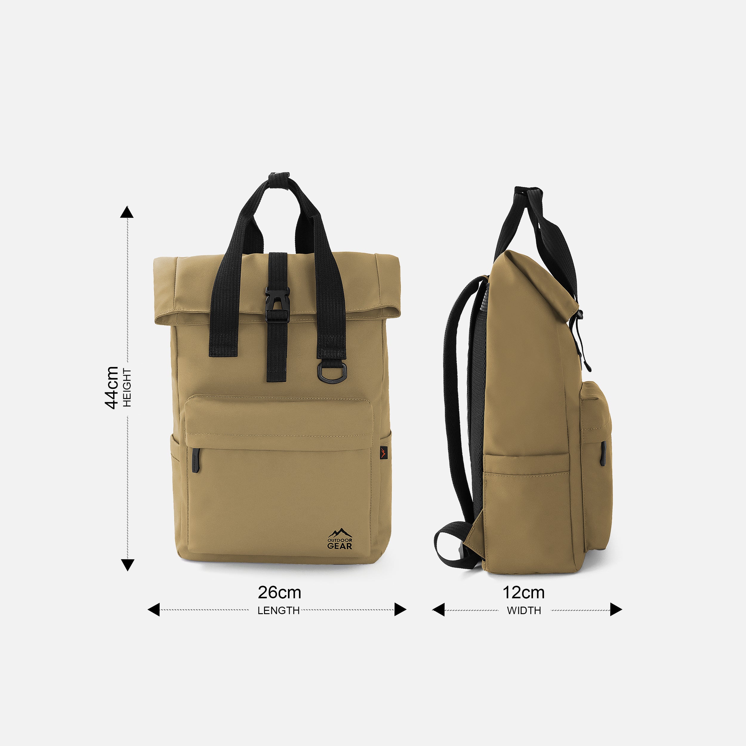 Rolltop Backpack 14L