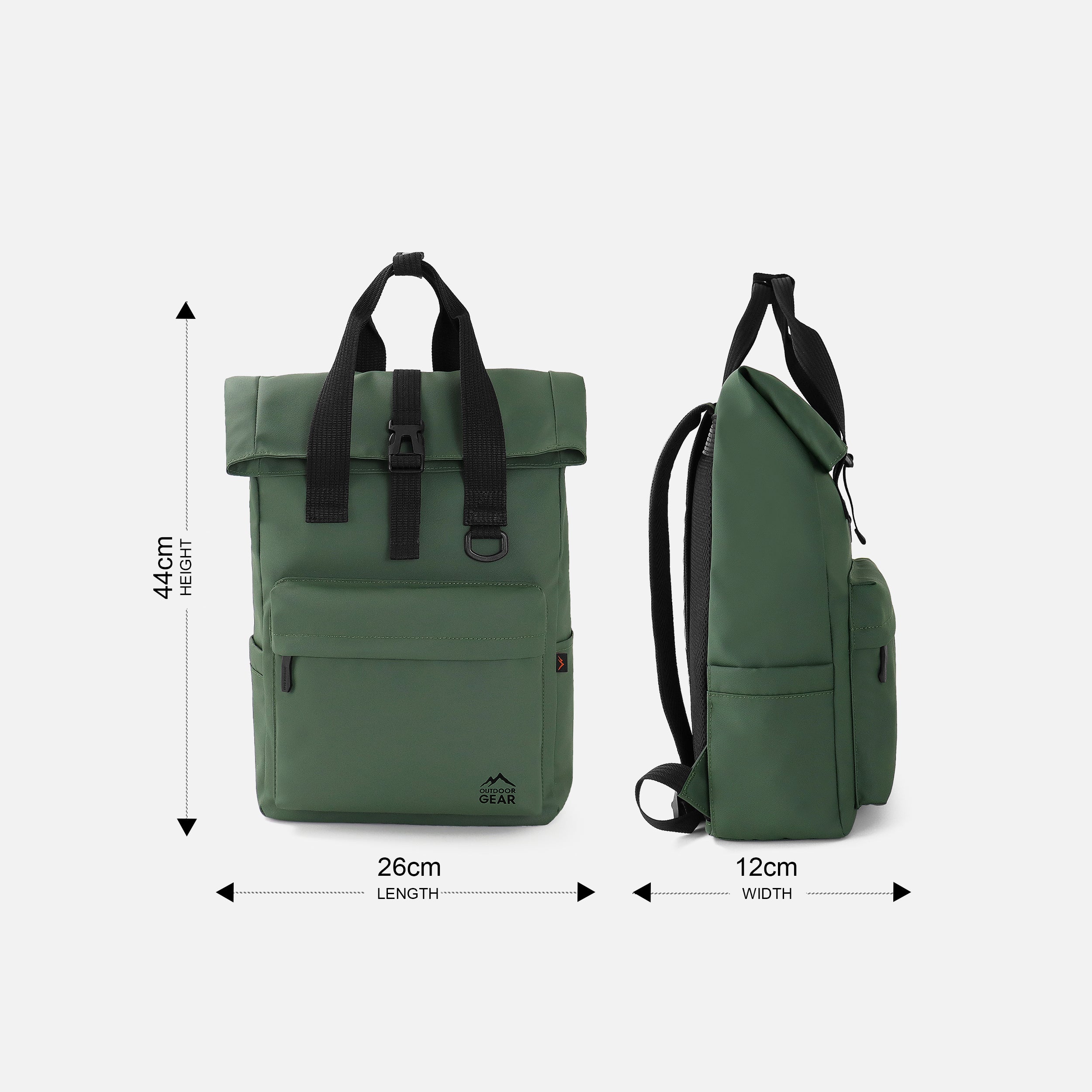 Rolltop Backpack 14L