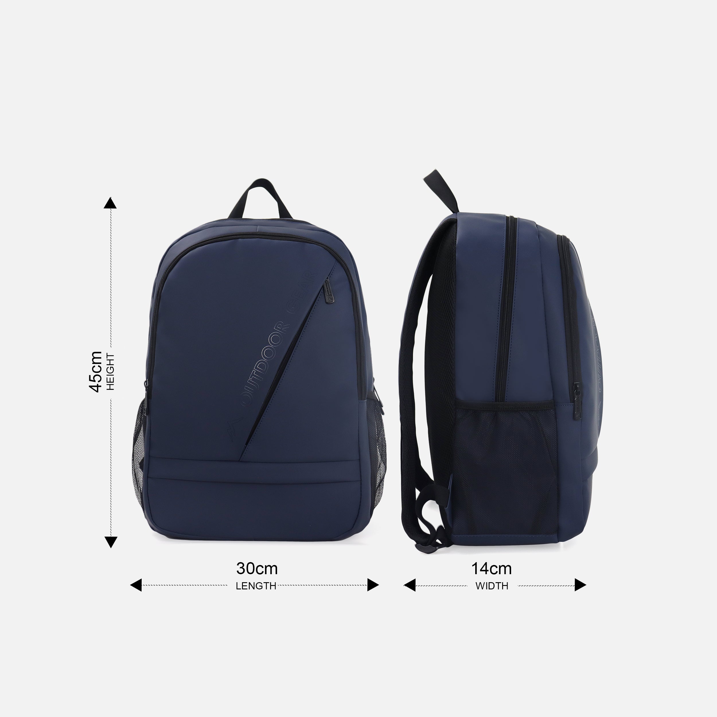 Rubber Coated Backpack 19L
