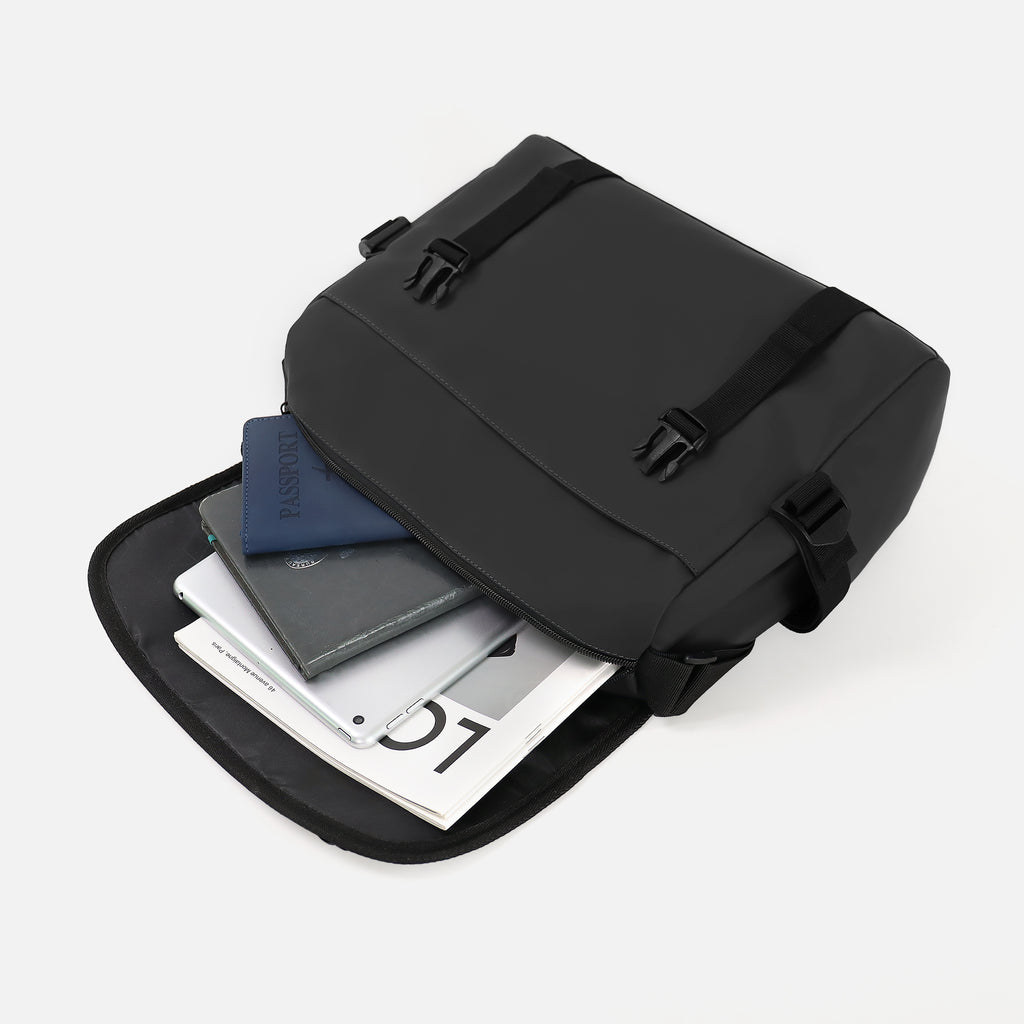 Rubber Coated Crossbody Bag 8L