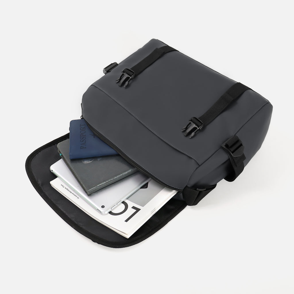 Rubber Coated Crossbody Bag 8L