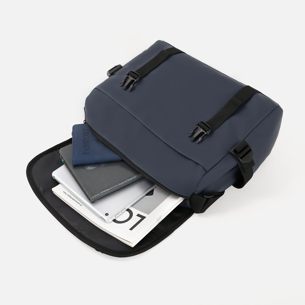 Rubber Coated Crossbody Bag 8L