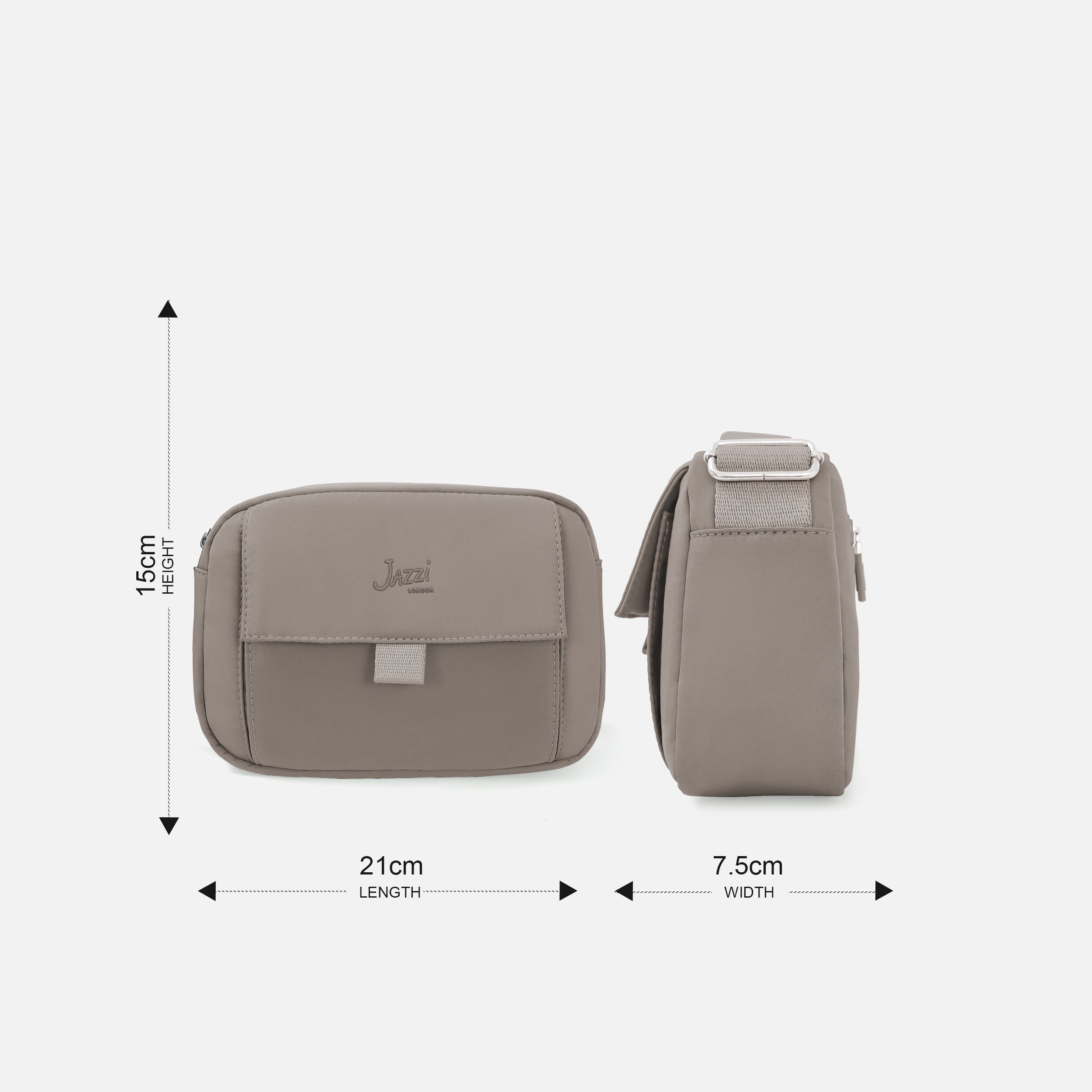 Nylon Crossbody Bag 2L