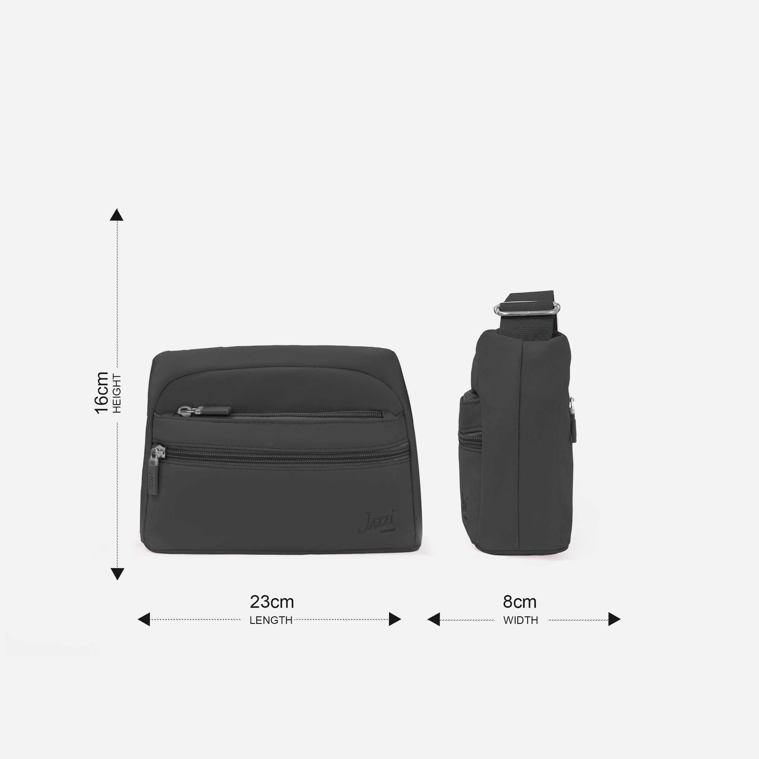 Nylon Crossbody Bag 3L