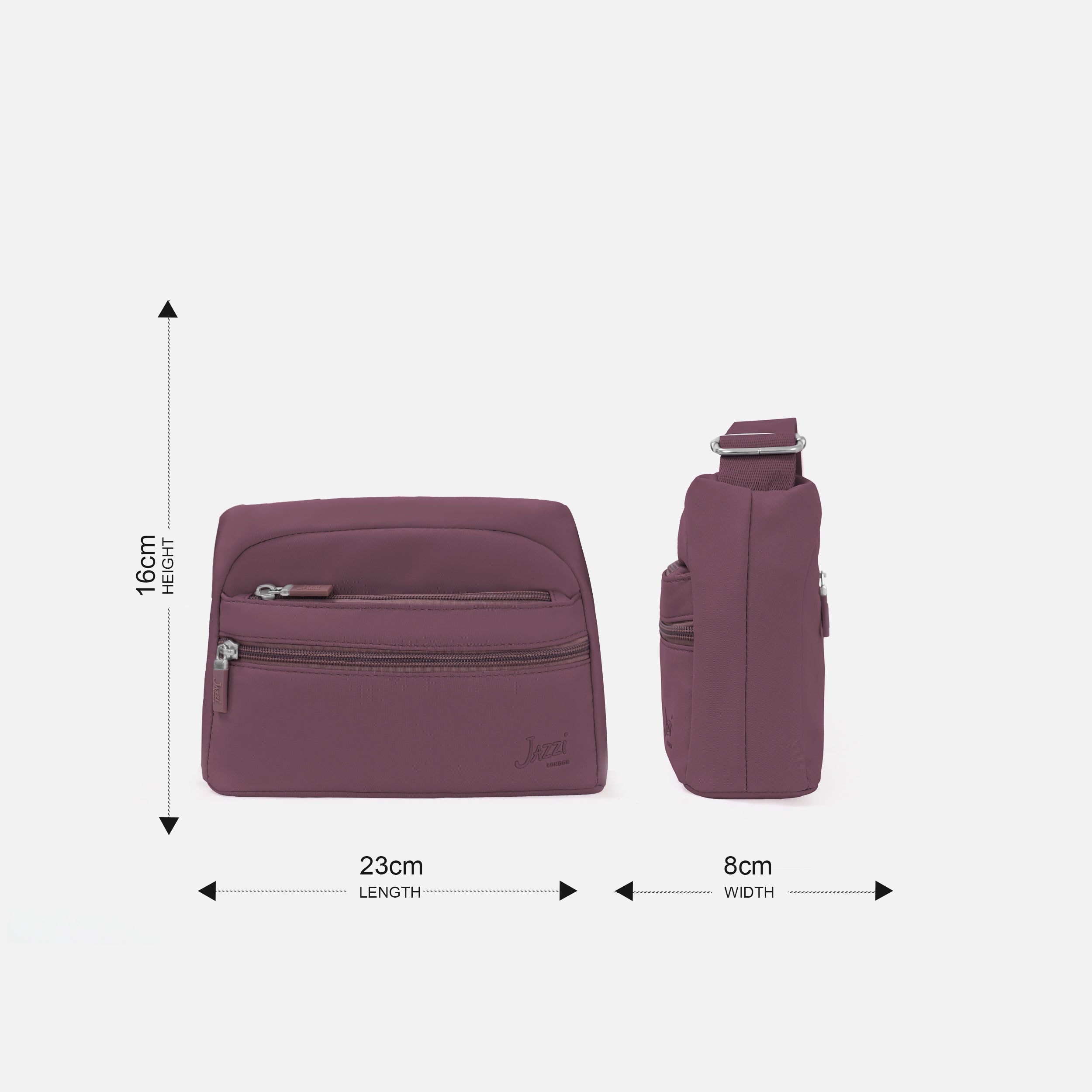 Nylon Crossbody Bag 3L