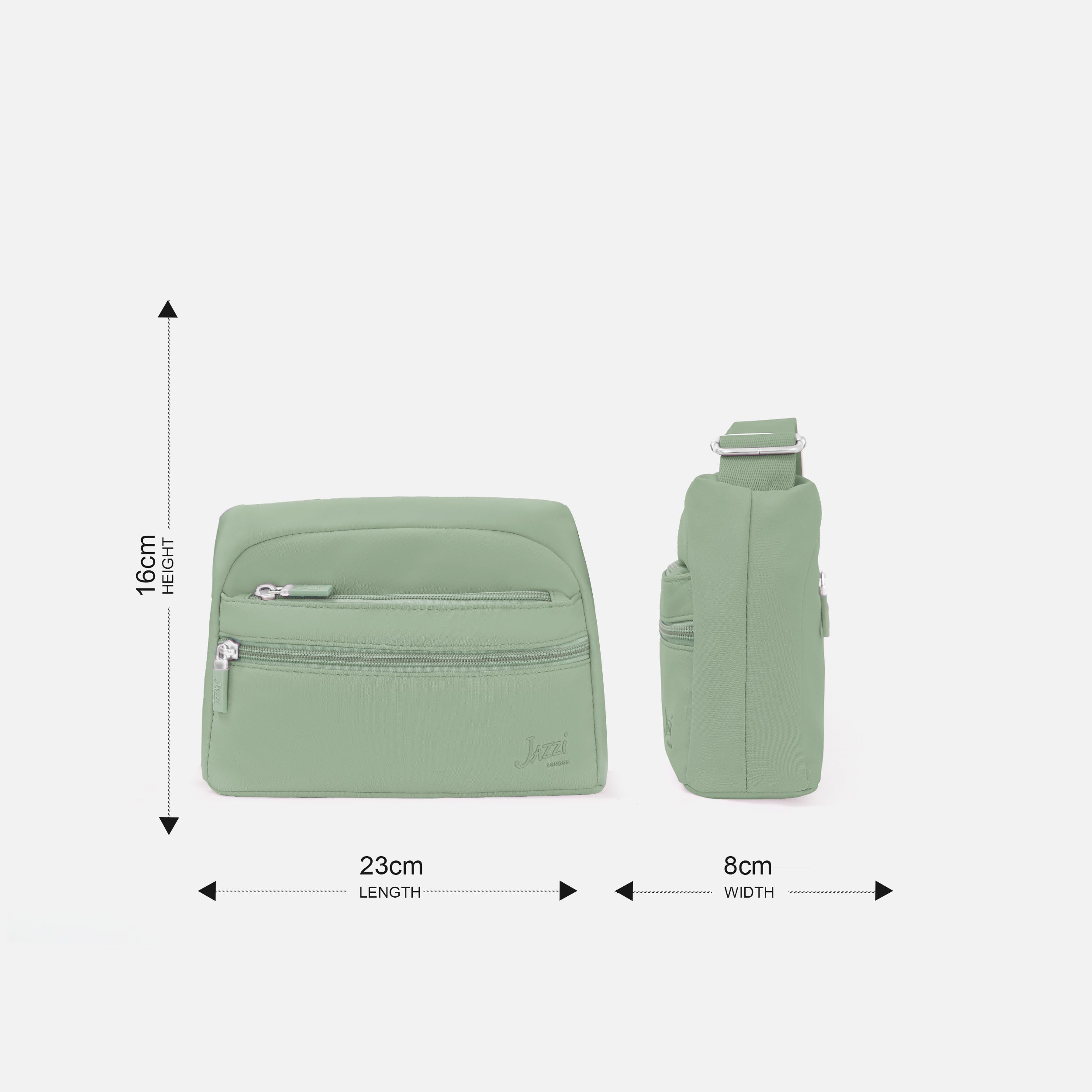 Nylon Crossbody Bag 3L