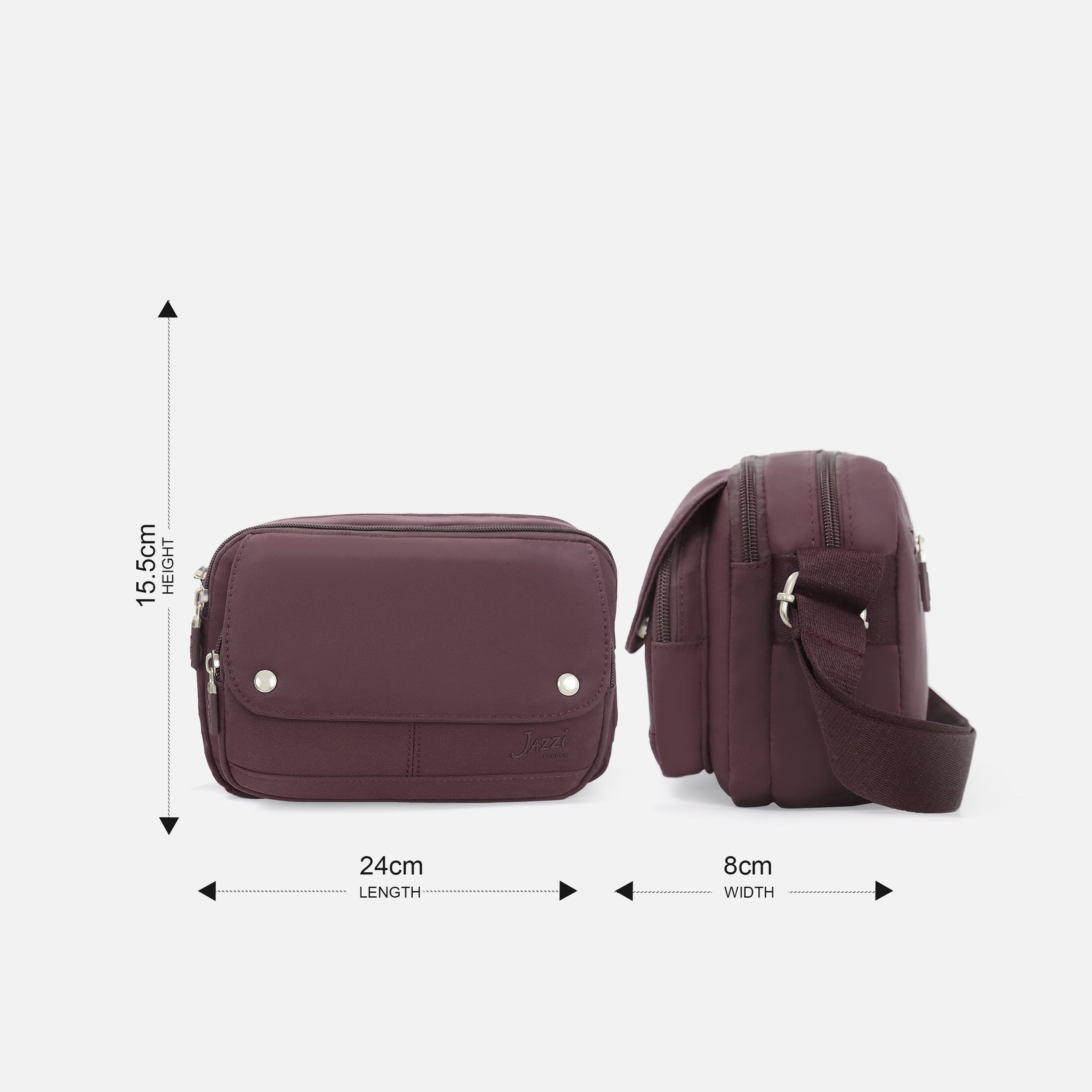 Nylon Crossbody Bag 3L