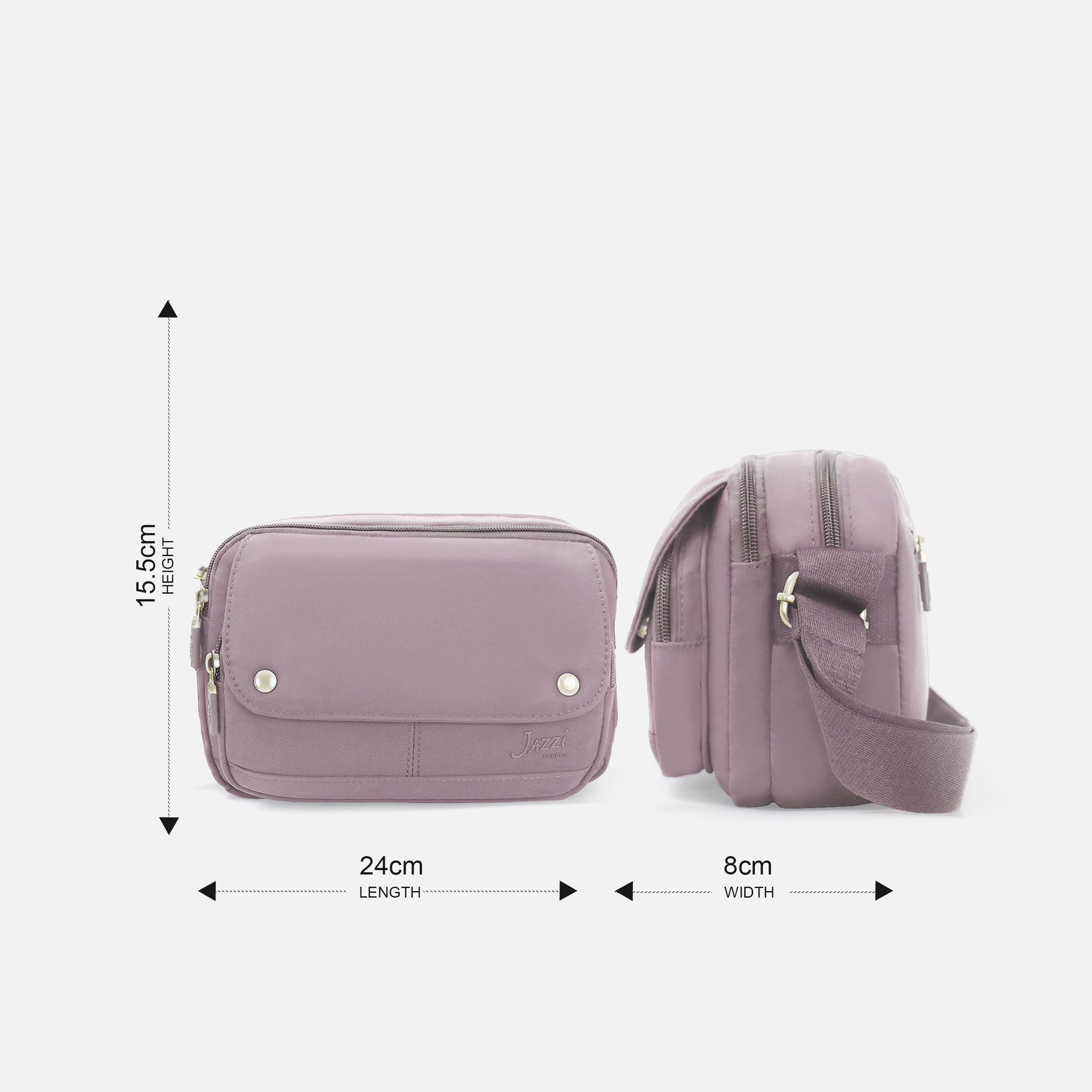 Nylon Crossbody Bag 3L