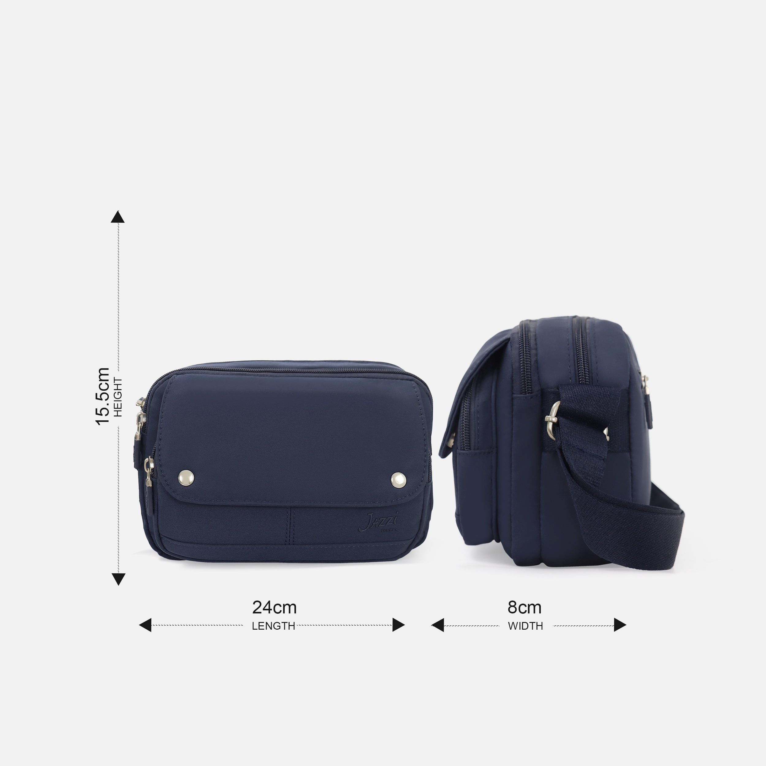 Nylon Crossbody Bag 3L
