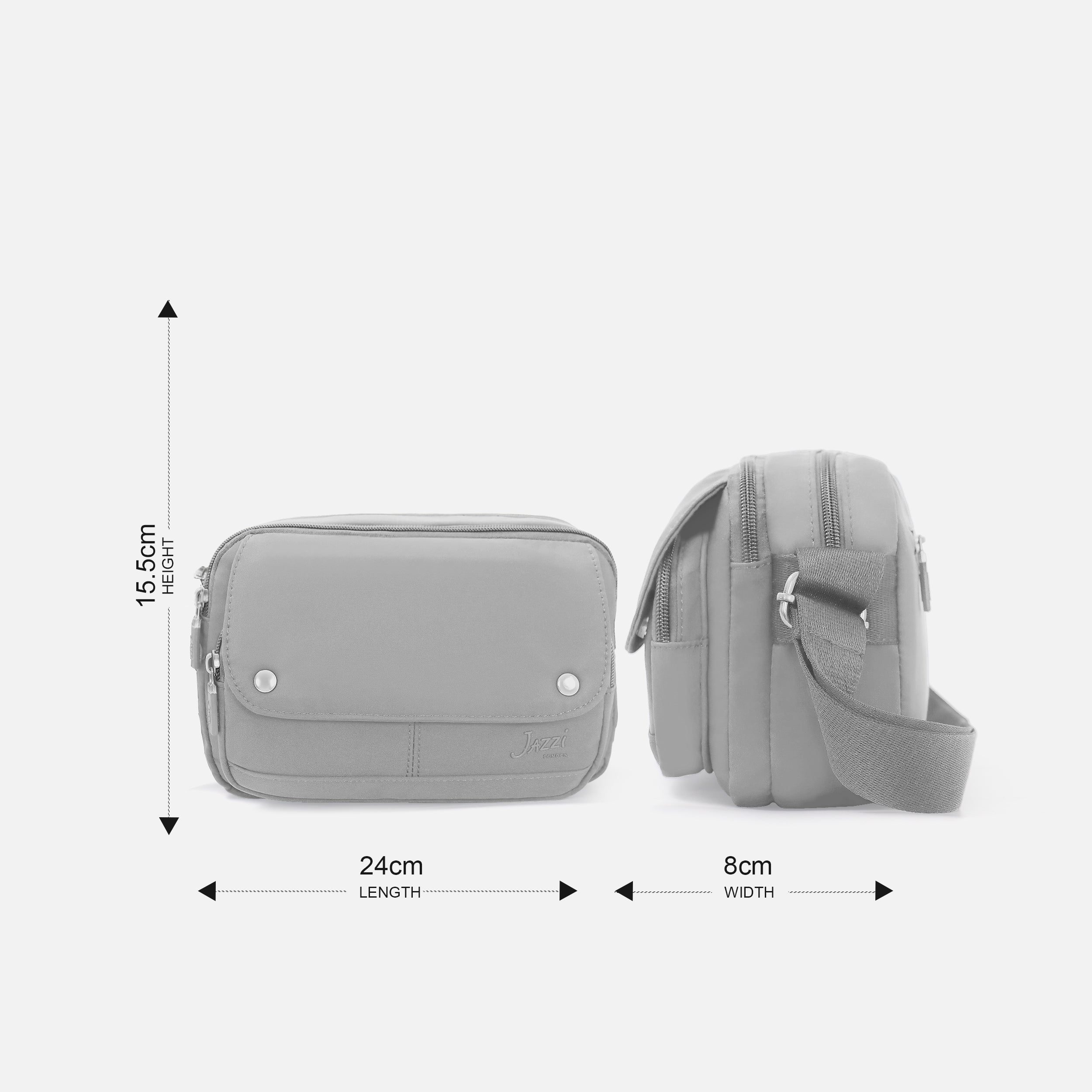 Nylon Crossbody Bag 3L