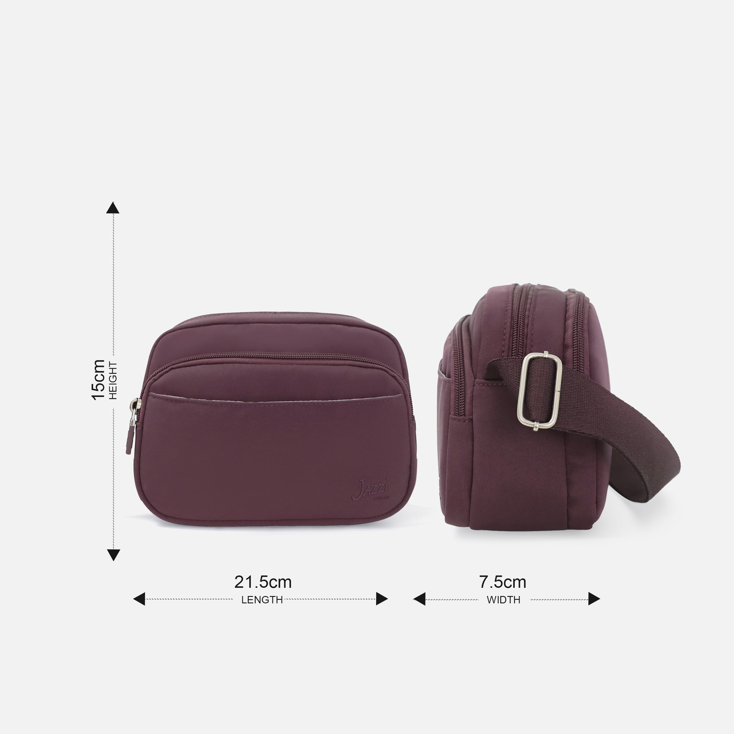 Nylon Crossbody Bag 2L