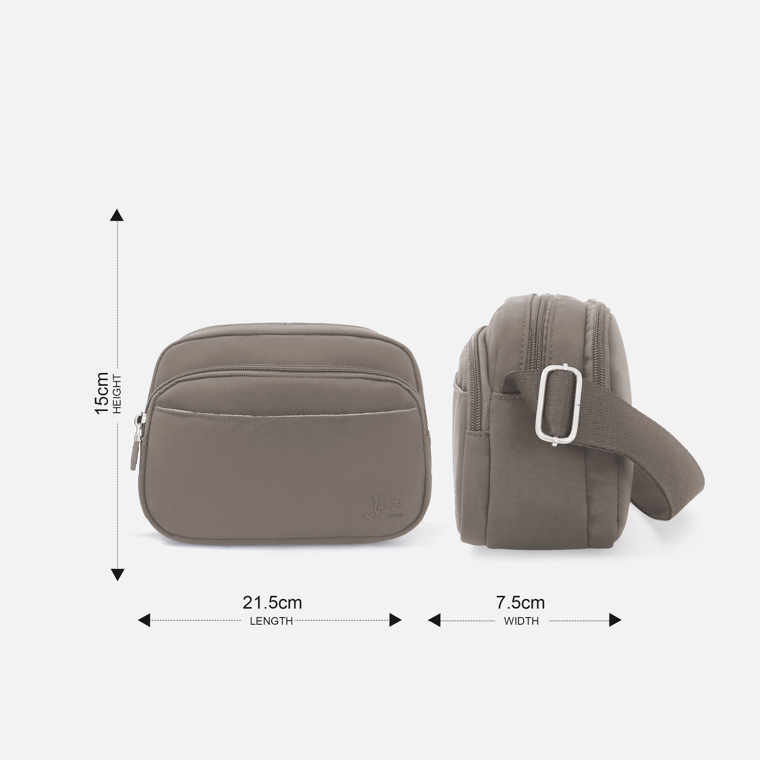 Nylon Crossbody Bag 2L