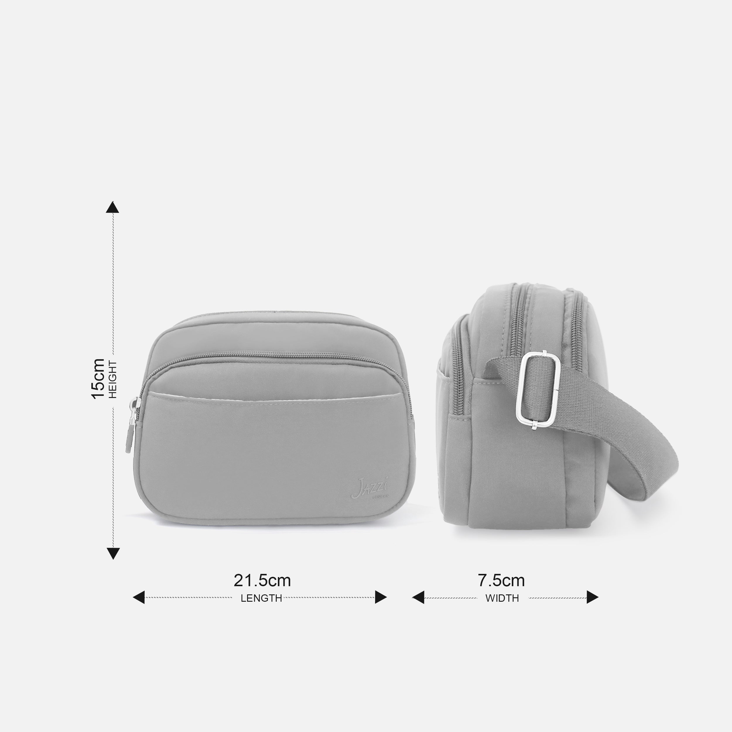 Nylon Crossbody Bag 2L
